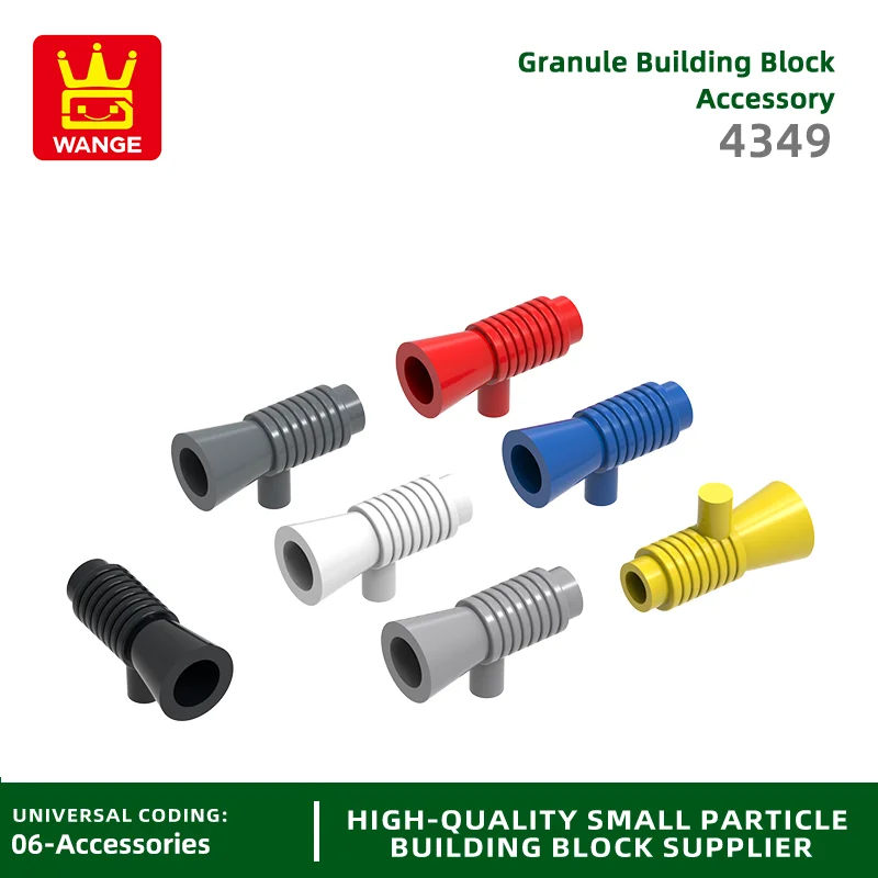 Wange 4349 100 г/263 шт. ручной динамик строительные блоки Moc Loudhailer мегафон запчасти