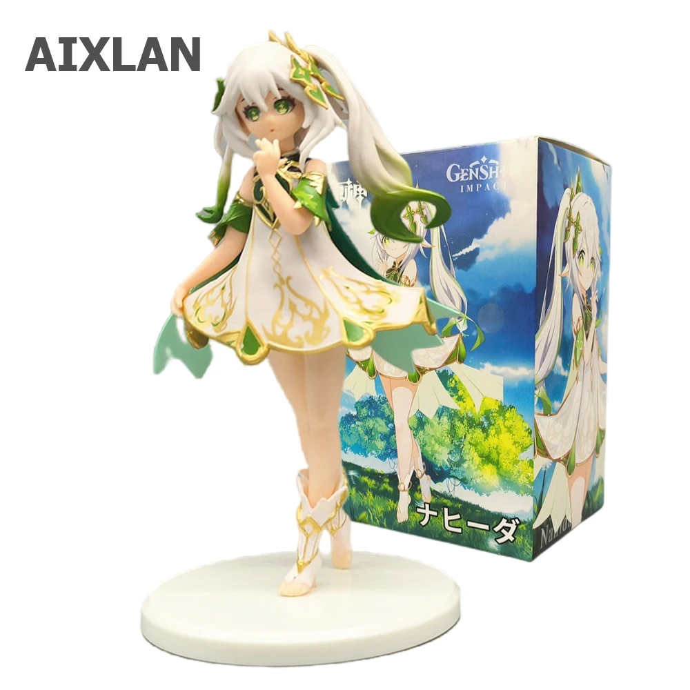 

17cm Genshin Impact Kusanali Nahida Klee hutao Hibana Knight Anime Figure Eula Klee Paimon Hu Tao PVC Action Figure Kid Gifts