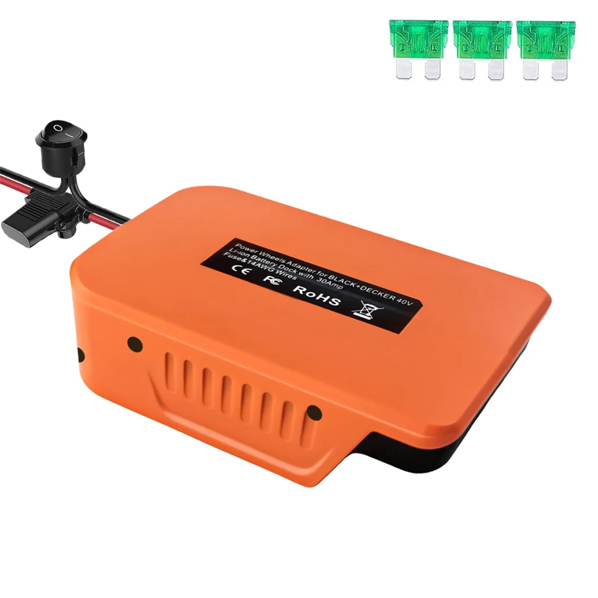 

Адаптер питания для литиевой батареи 40 в, для самостоятельной езды на грузовике, робототехники, игрушек на радиоуправлении