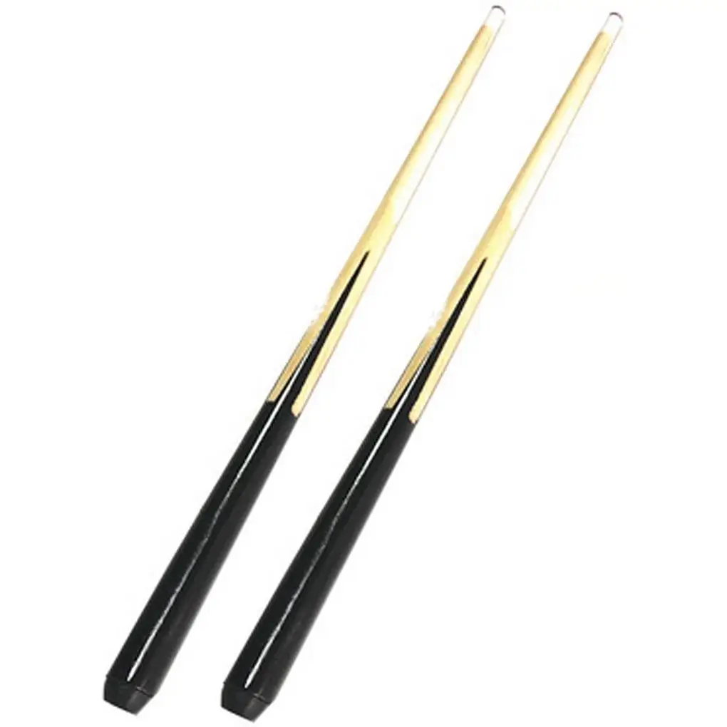 

2Pcs Billiard Cue Smooth Table Rod Entertainment Exercising Professional Home Billiards Sticks Adults Teenagers