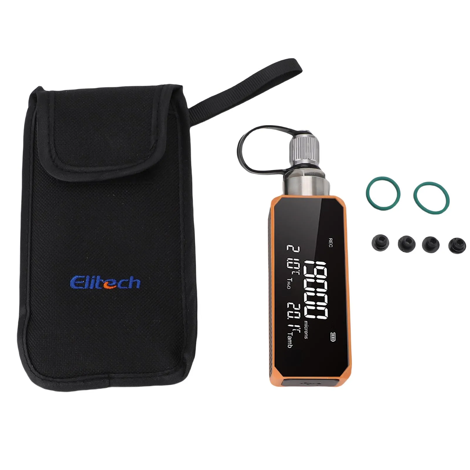 

Цифровой вакуумметр 1-19000 микрон, точный многофункциональный маслостойкий измеритель вакуума, оборудование