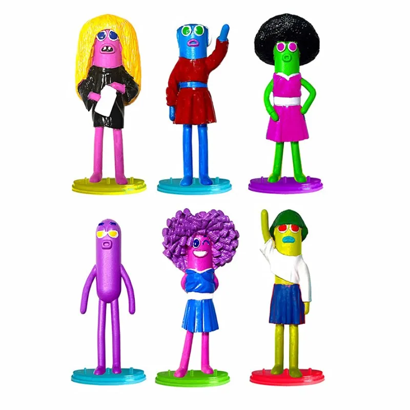 

Экшн-фигурки из ПВХ для сосисок, аниме-фигурки для игры в сосиску, 11 см, игрушки для детей, рождественские подарки