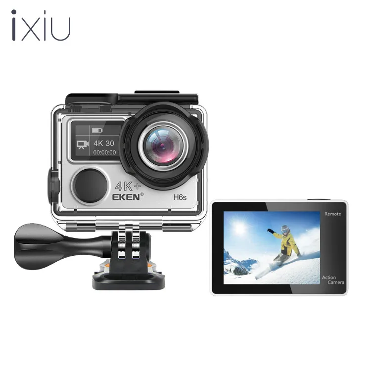

EKEN H6s 4K+ HD 14MP with EIS Remote Sport Camcorder Ambarella A12 Chip Wifi 1050mAh lithium battery Action Camera
