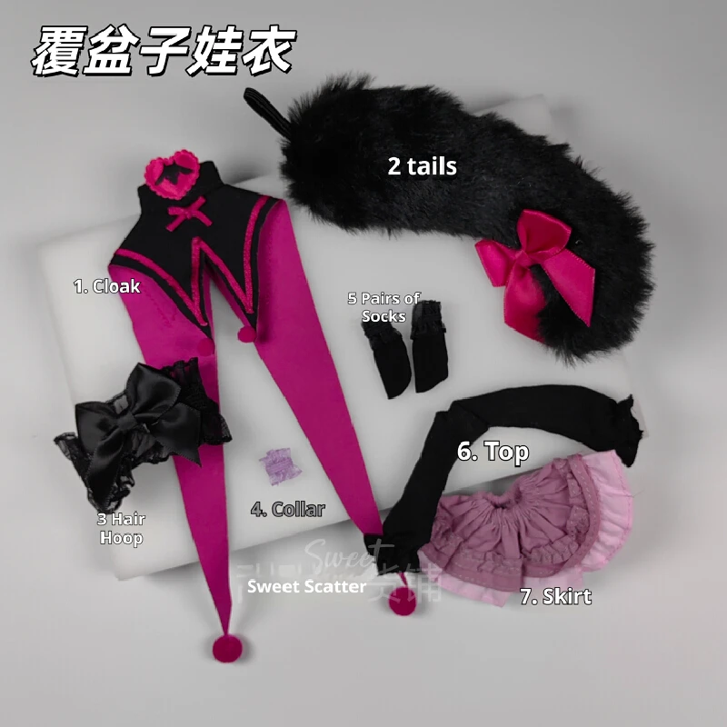 В наличии Одежда для куклы Luluelf Story, масштаб 112 Bjd, фигурка глухой коробки, шарнирная кукла, наряд (только одежда) (art.: 3920d4159c745) - 3920d4159c745