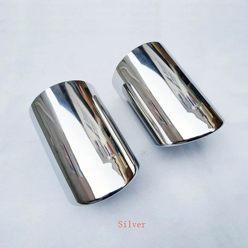 

Глушитель выхлопной наконечник трубы для Audi Q7 4l 2006 2007 2008 2009 2010 2011 2013 из нержавеющей стали Стайлинг автомобиля аксессуары 2 шт.