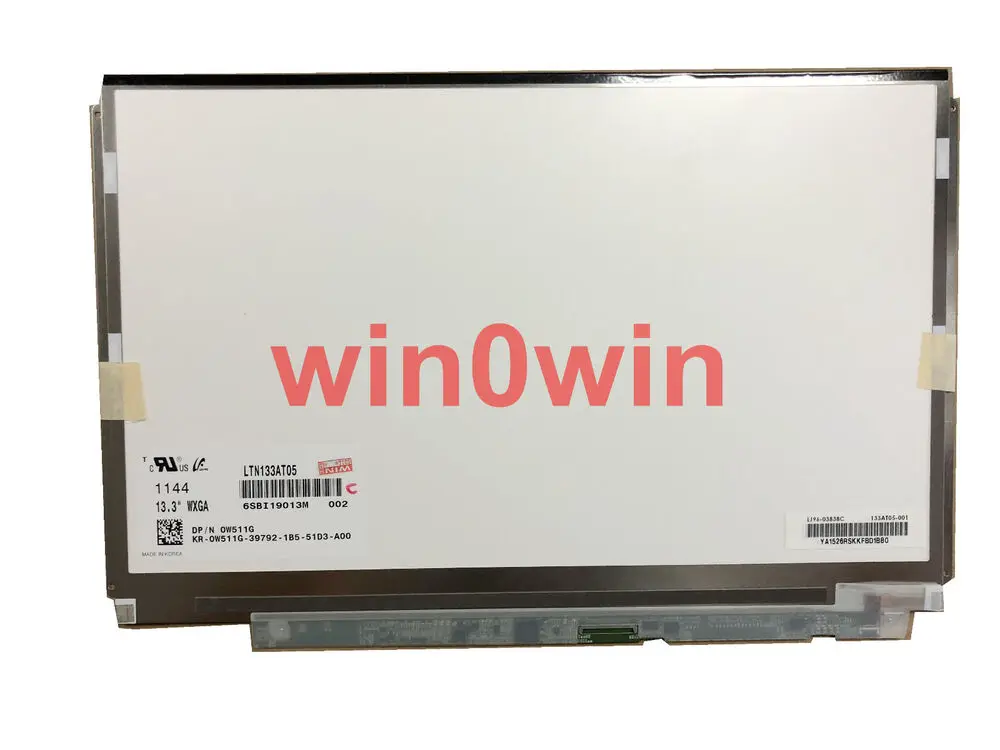 

LTN133AT05 подходит для LTD133EWDD 13,3 панель ЖК-экрана только для ноутбука Dell XPS