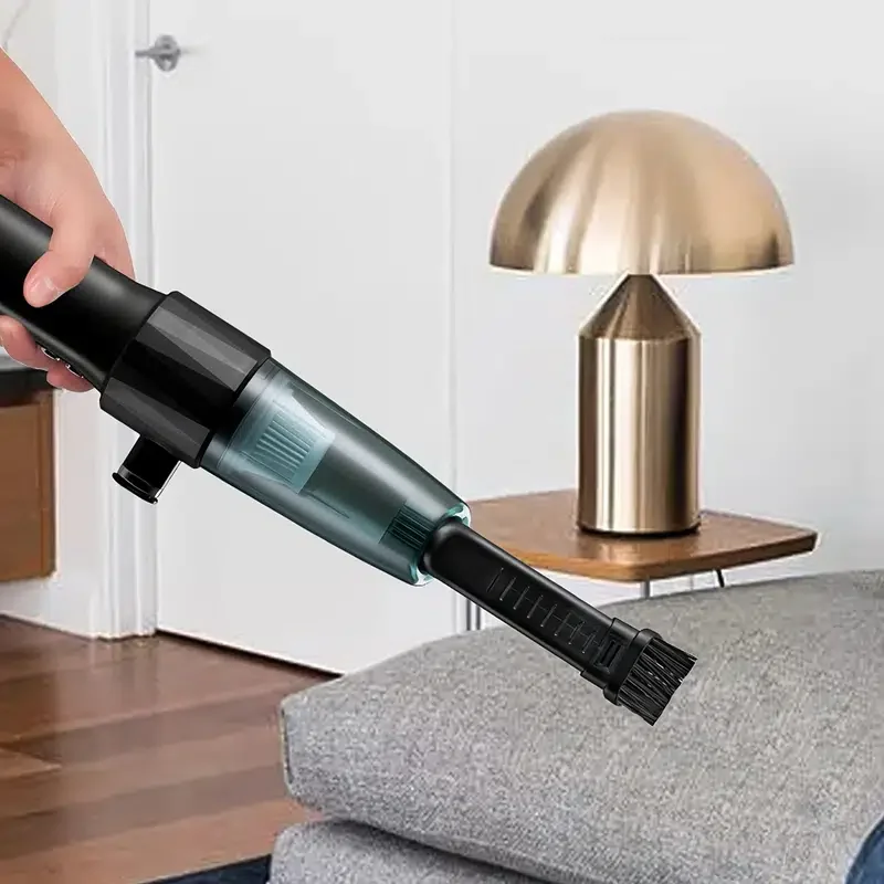 

Vacuum Cleaner 2 In 1 Air Duster Hair Dryer Vacuum Cleaner USB 6000mAh