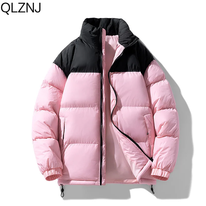Cotton Padded Jacket Men 2023 Autumn Winter New Thick Warm Stand Collar Unisex Parkas Streetwear Oversize Casual Puffer Coat 4XL