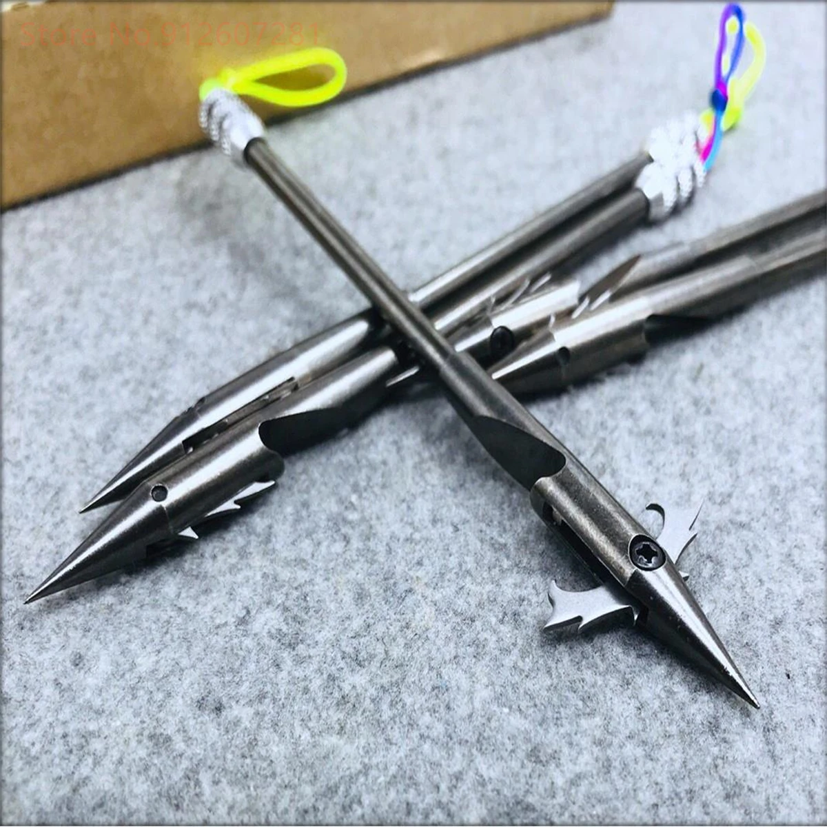 Дротика для охотничьей рыбы из углеродистой стали очень острое искусственное