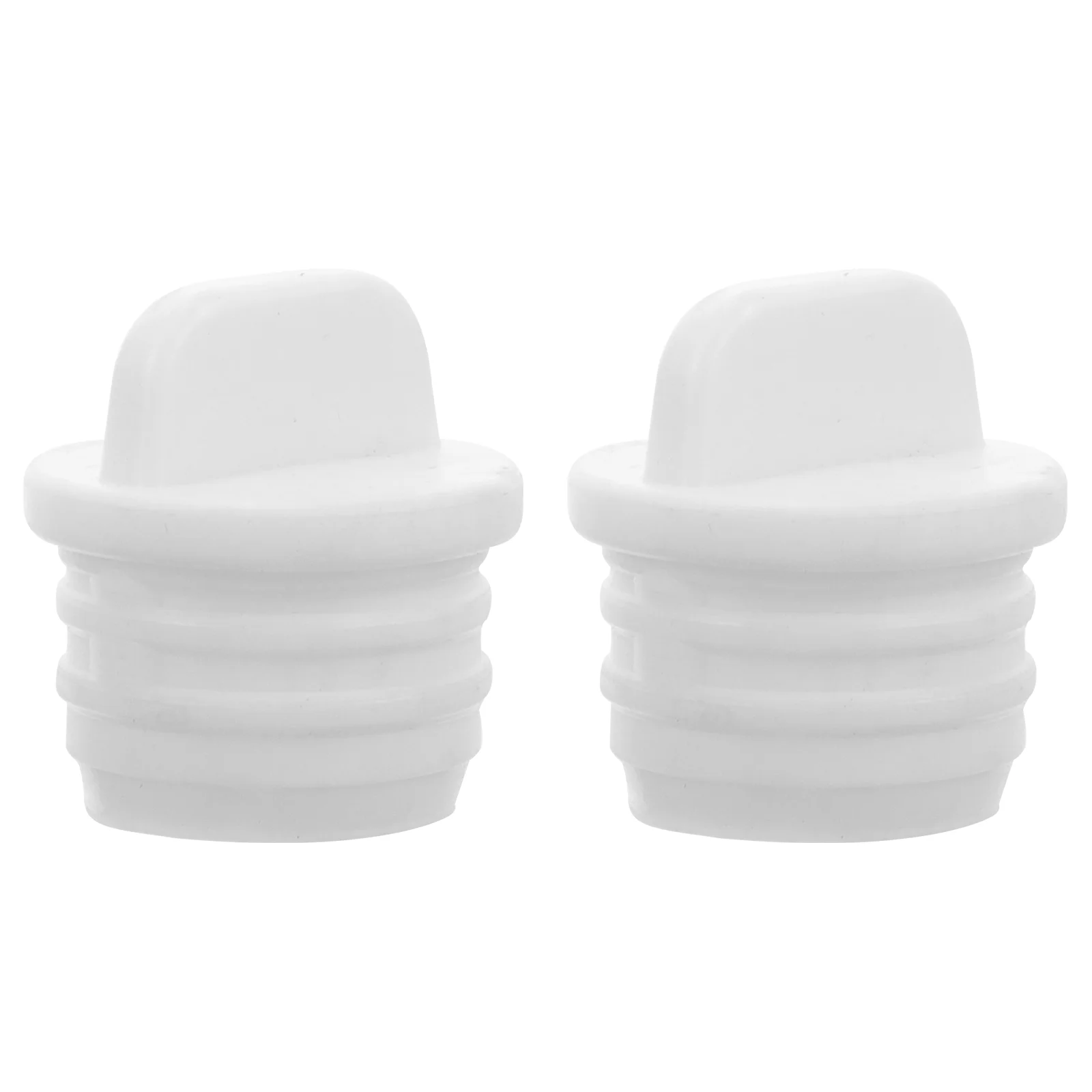 

2 Pcs Sealing Plug Multi-use Stopper Outlet Plugs Mop Bucket Replacement Small Buckets Drain Basket Rubber