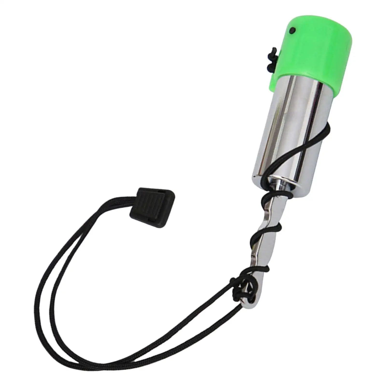 

Scuba Diving Safety Tank Rattle Stick Signal Bell with Wrist Strap Hook Type