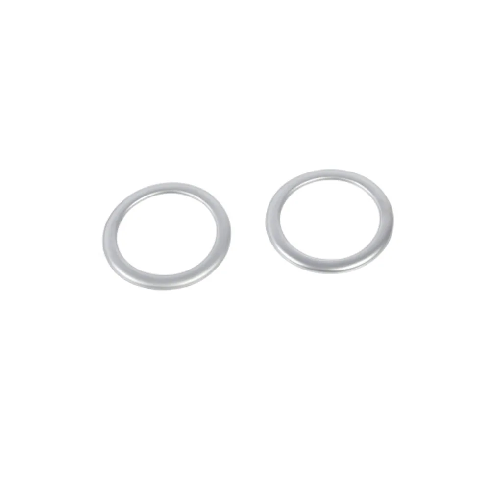 For Ford EDGE 2015 2016 2017 car door Styling ABS chrome Audio Speak Sound Cover Ring circle lamp trim 2pcs | Автомобили и
