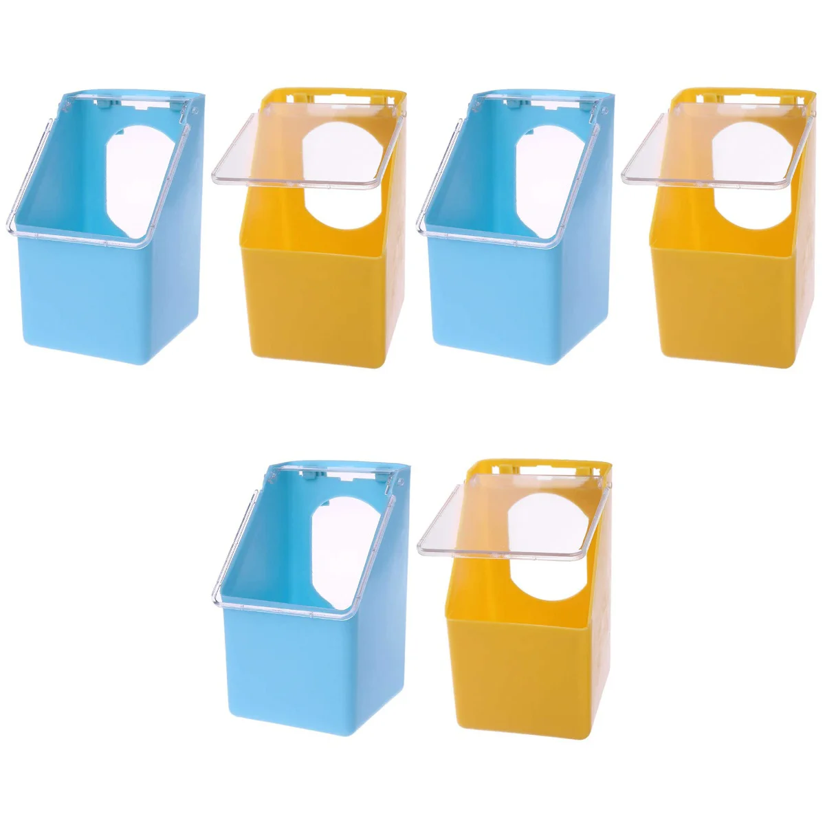 

Bird Feeder Cage Feedingbowl Parrot Pigeon Feeders Hanging Container Pet Cups Window Basin Waterer Dispenser Accessory Water