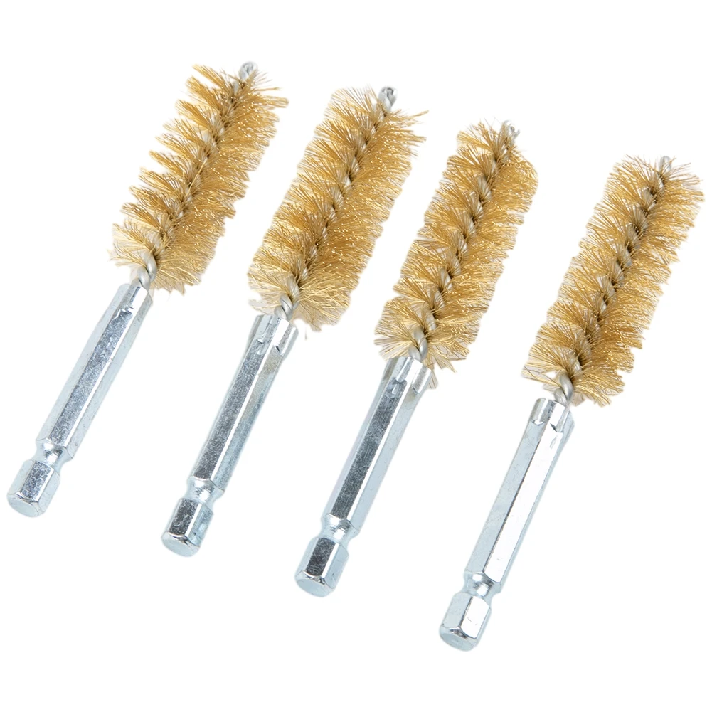 

9-25mm Wire Tube Machinery Cleaning Brush Rust Cleaner Washing Polishing Tools For Power Drill Impact Driver
