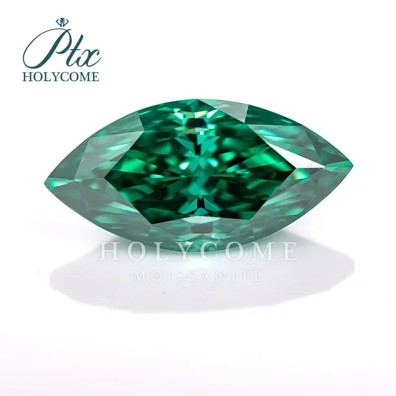 Удлиненный бриллиантовый Муассанит VVS1 4x8-10x20 мм измельченный лед драгоценный