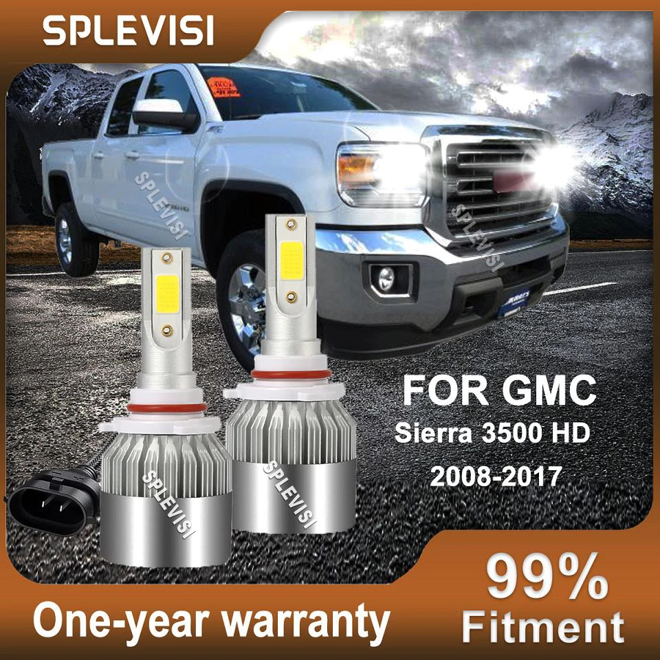 Лампы дальнего света для GMC Sierra 3500 HD 2008-2017 2009 2010 2011 2012 2013 2014 2015 2016