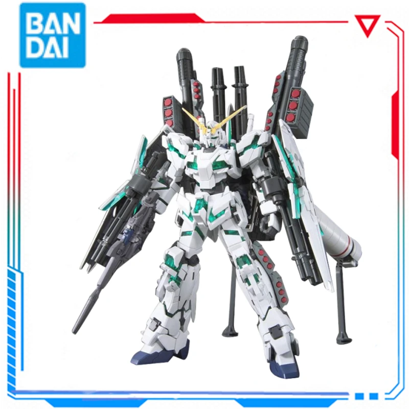 

Original Bandai Anime Cartoon Peripheral Figure HGUC 178 1/144 Fully Equipped Fully Armed Unicorn Up To Destruction Mode Model