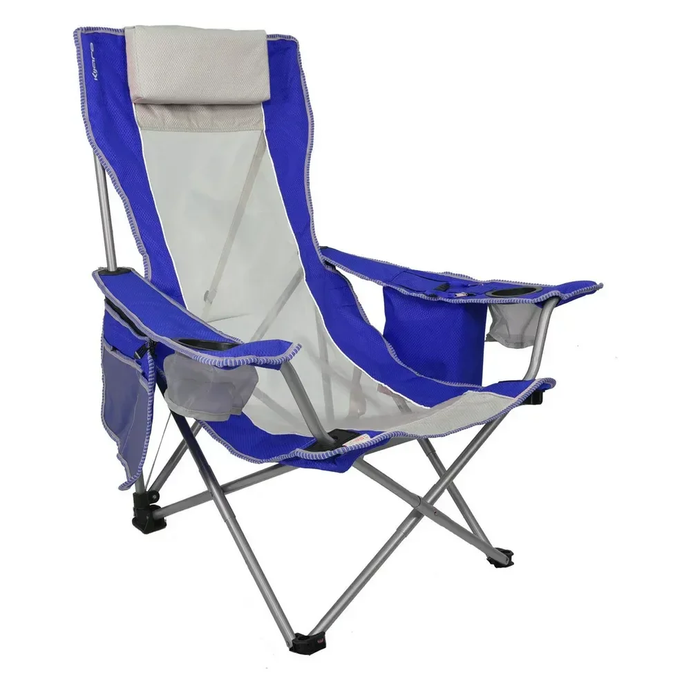 

Стул Пляжный из полиэстера-синий/серый стул складной стул рюкзак со стулом белый стул для кемпинга Ca