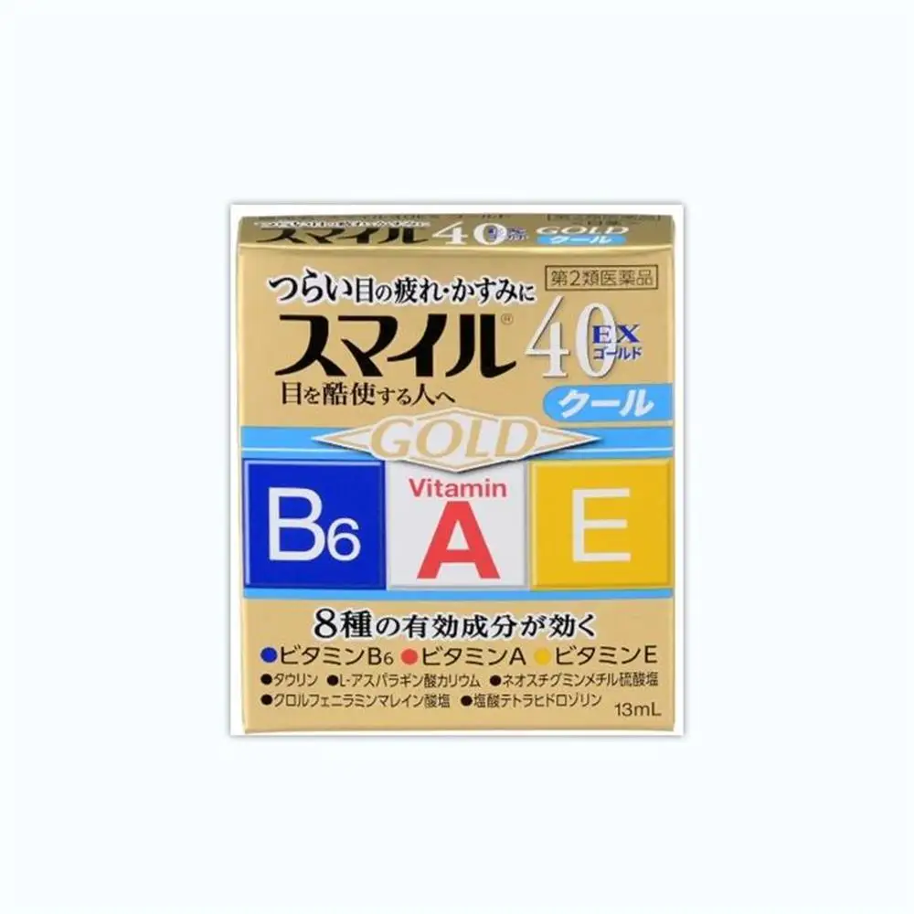 

smile 40EX eye drops relieve fatigue Made in Japan Cool 5+