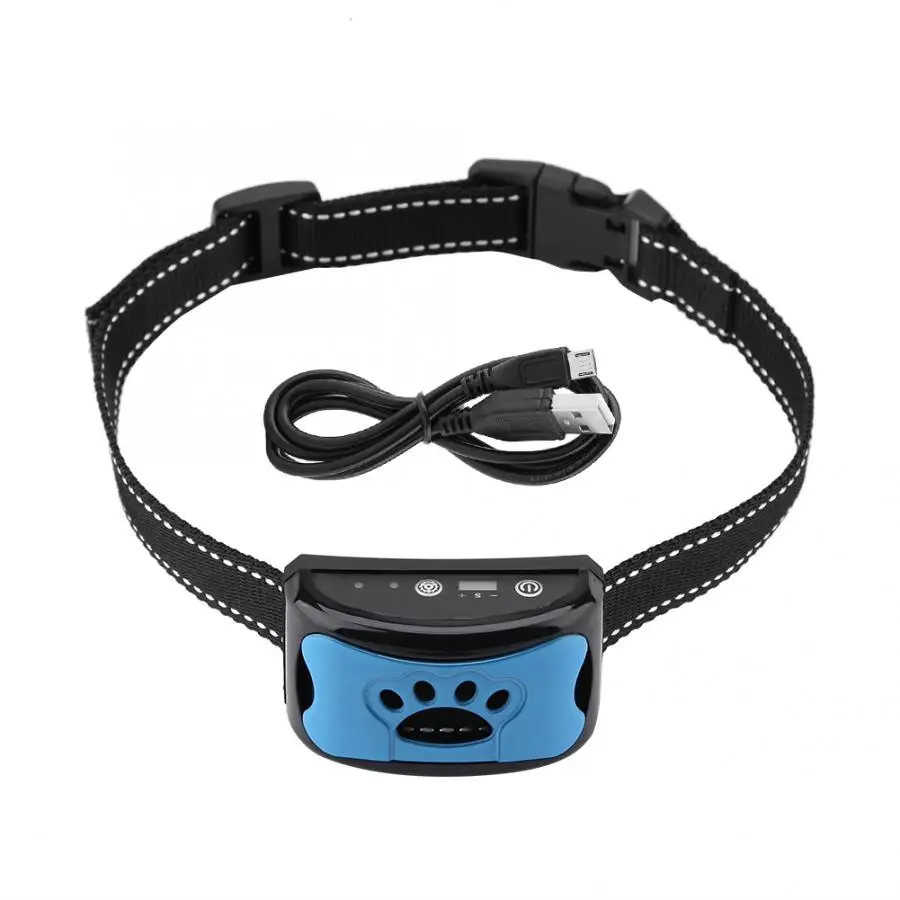

Barking Training Anti-barking Device Collar Waterproof Rechargeable Barking Dog Charging Detection Control Collar