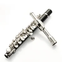 Silver Plated E100 Piccolo JYPC-E100 Tonal C ABS body Metal mouthpiece Lead-free soldering Professional performance for beginner