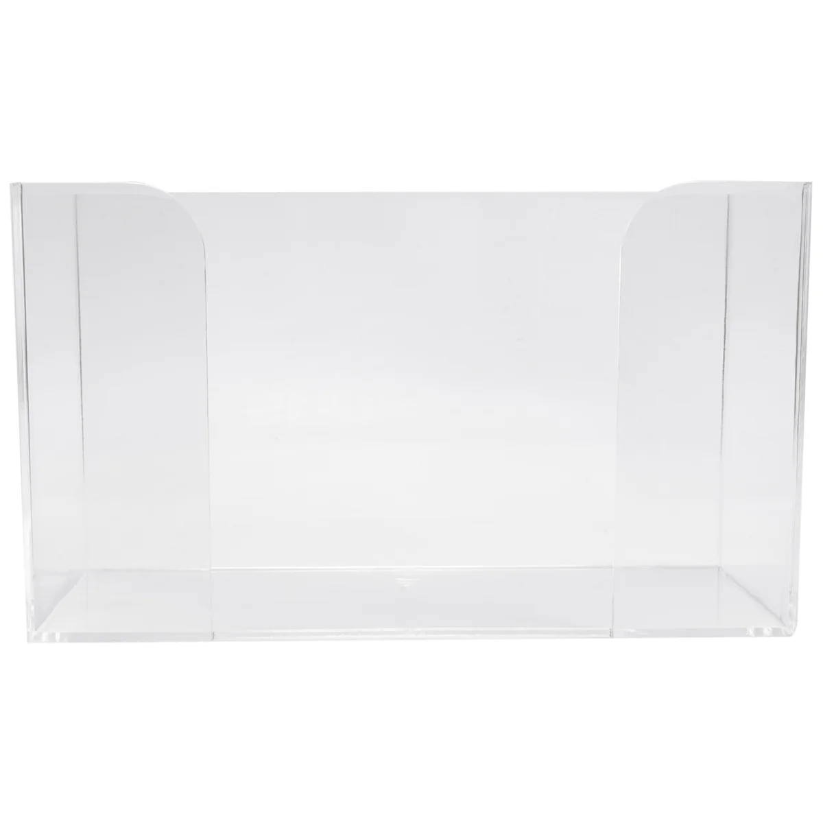 Countertop Paper Towel Dispenser Clear Guest Napkin Holder Suitable for Z-Fold C-Fold or Multi-Fold Towels
