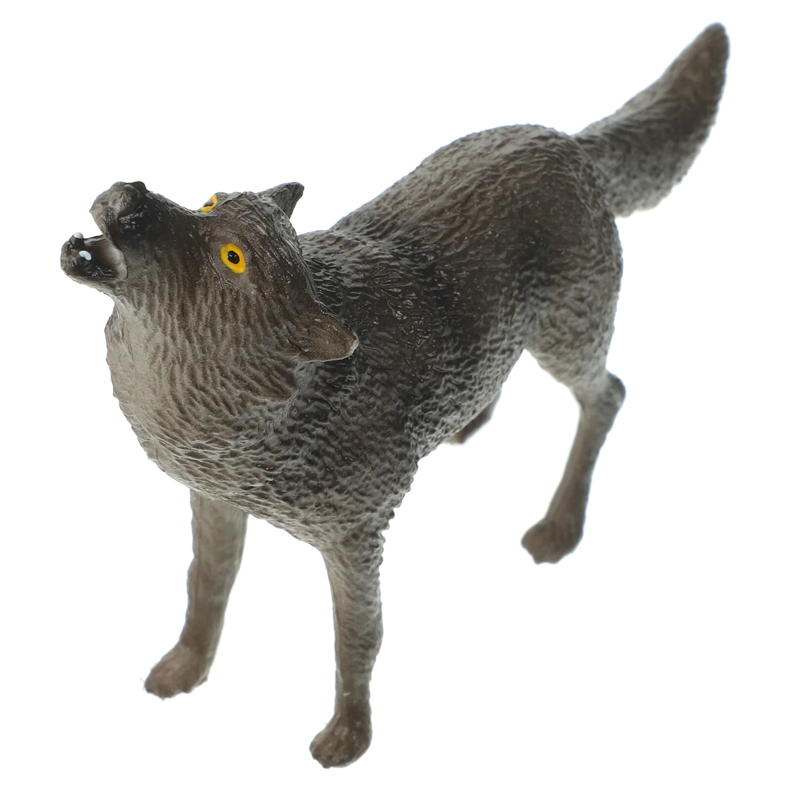 

Wolf Model Toy Wildlife Animal Models Ornament Kids Cognitive Animals Figurines Decorations Home Figures Micro Set