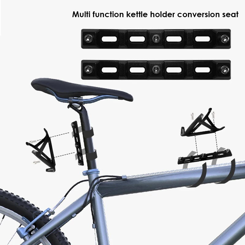 

Non-slip Bicycle Accessories Road Bike Bottle Holder Multifunctional Magic Buckle Ultra-lightweight Bicycle Conversion Seat