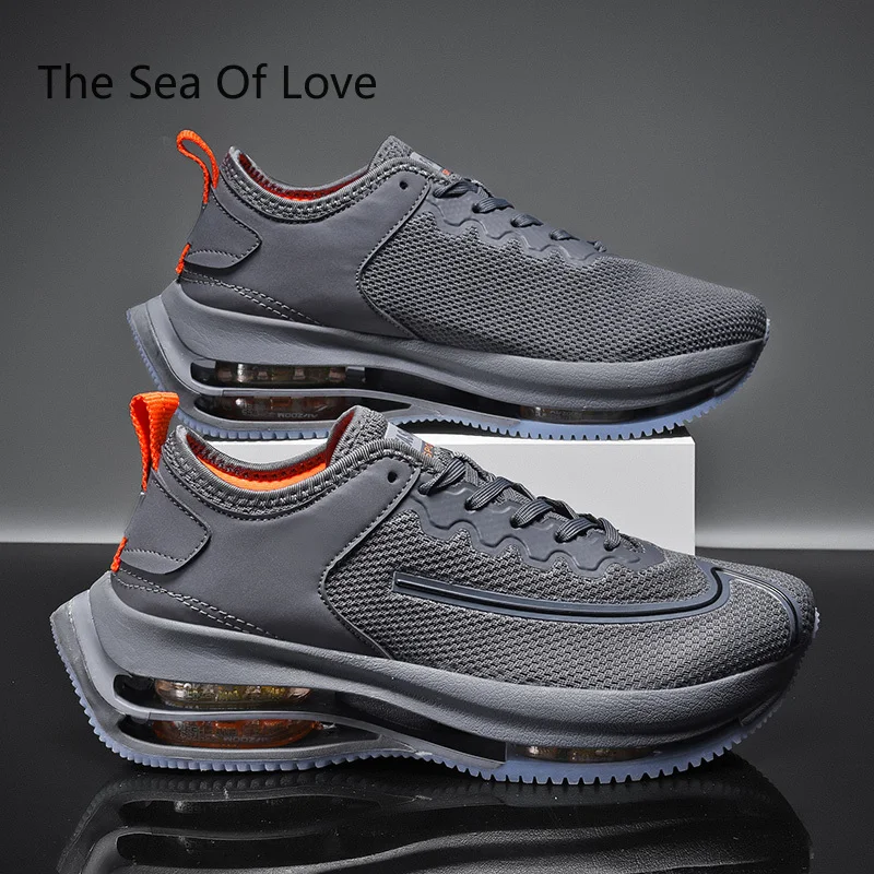 2022 брендовые беговые кроссовки мужская атлетика Бежевая обувь с воздушной