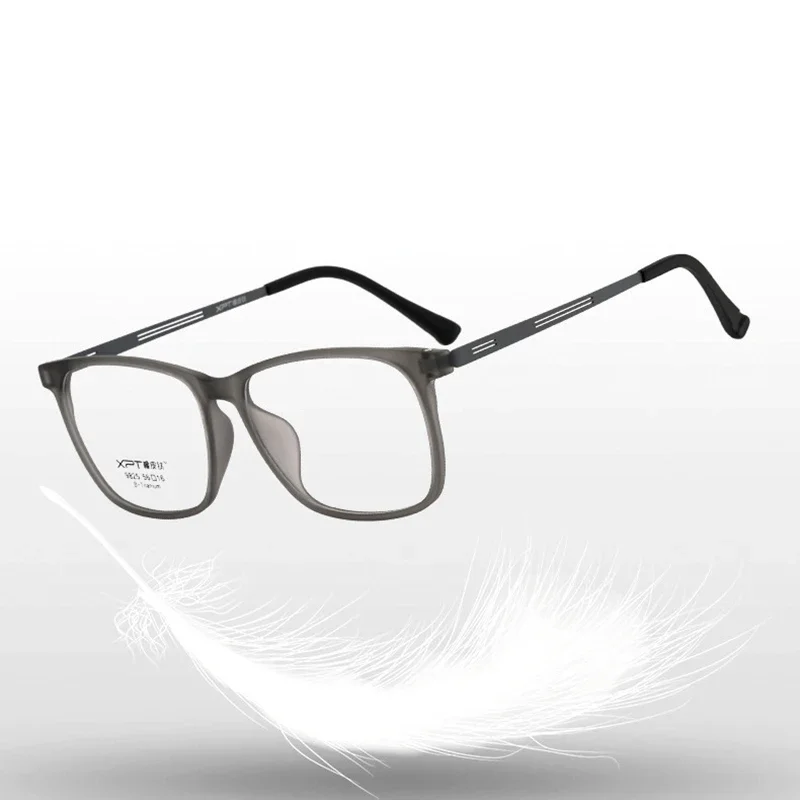 Оправа для очков титановая мужчин и женщин модный аксессуар с полным ободком