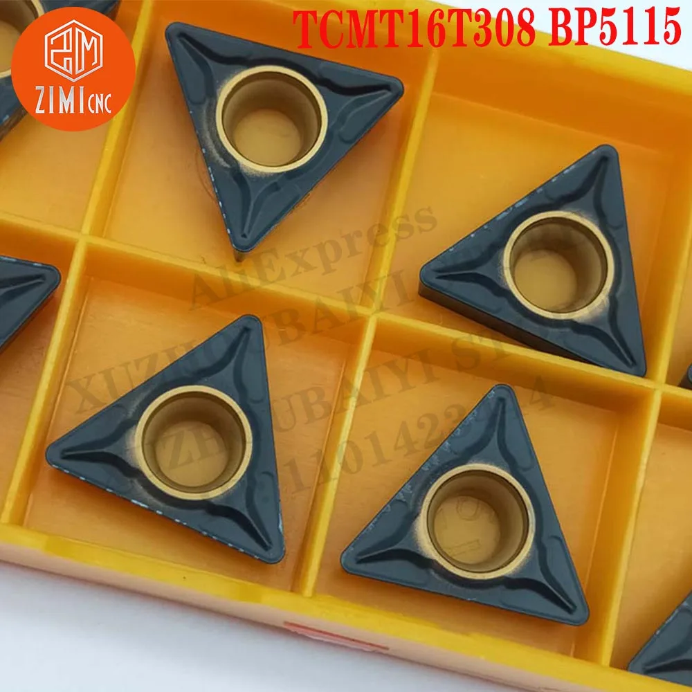 TCMT16T308 BP5115 TCMT 16T308 Внутренние карбидные вставки Токарные инструменты Резак