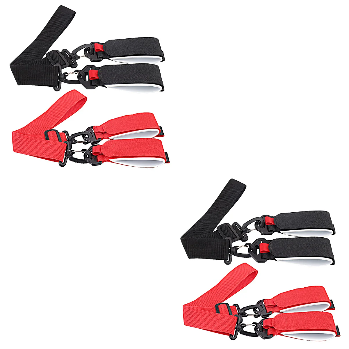 

4 Adjustable Snowboard Shoulder Strap Nylon Skateboard Fixing Strap