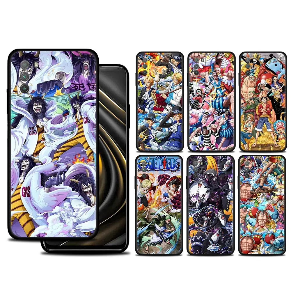 

One Piece Luffy Sanji And Pirate Phone Case For Xiaomi POCO X3 NFC M3 M4 Pro MI 12 11 10T lite 11T 9T 12X 10 Note 10 Lite Cover