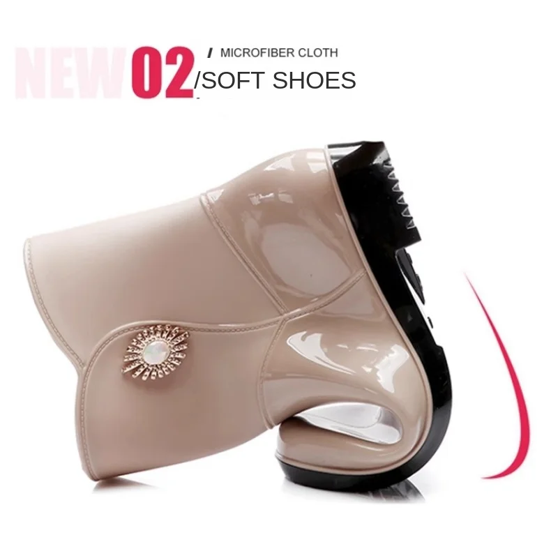 Неводонепроницаемые женские ботинки. Стильная верхняя одежда. Устойчивая к