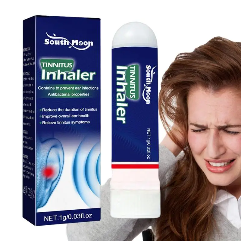 

Sdotter Ear Ringing Relief Solution Inhaler Relieve Deafness Tinnitus Itching Earache Ear Hard Hearing Itchy Ears Solution Healt