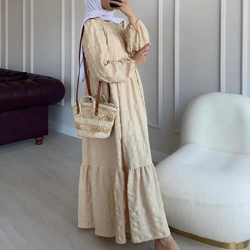 Рамадан Abaya Дубай, Турция исламское арабское мусульманское длинное платье макси Abaya s для женщин длинное женское платье