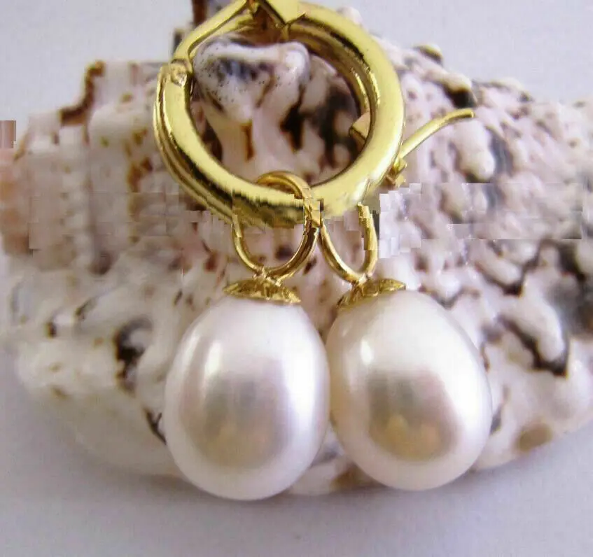 

AAA+++ 10-13mm white akoya perfect pearl earring