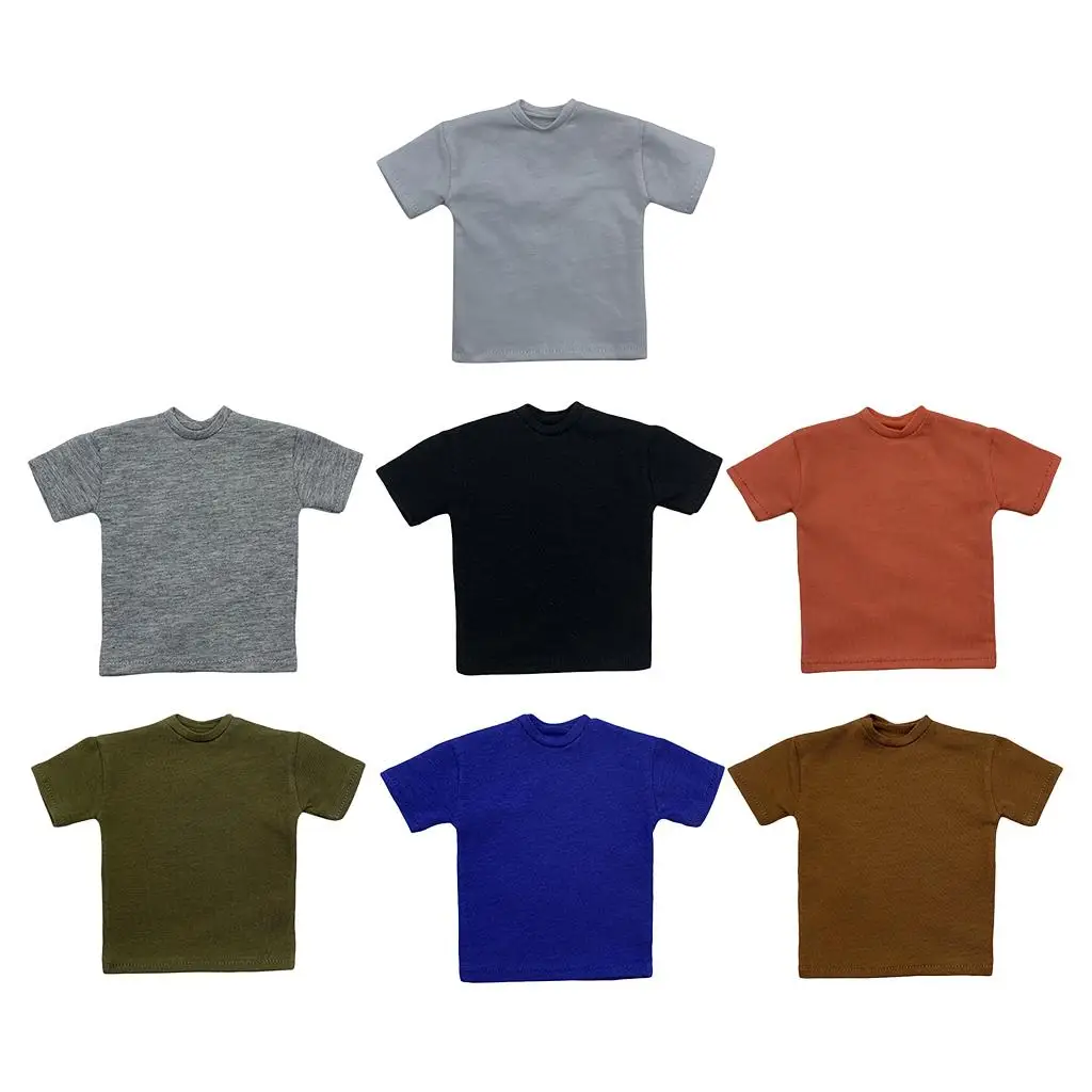 

1/6 Scale Sport Clothing T-Shirt for 12'' Male Action Figure Accessories