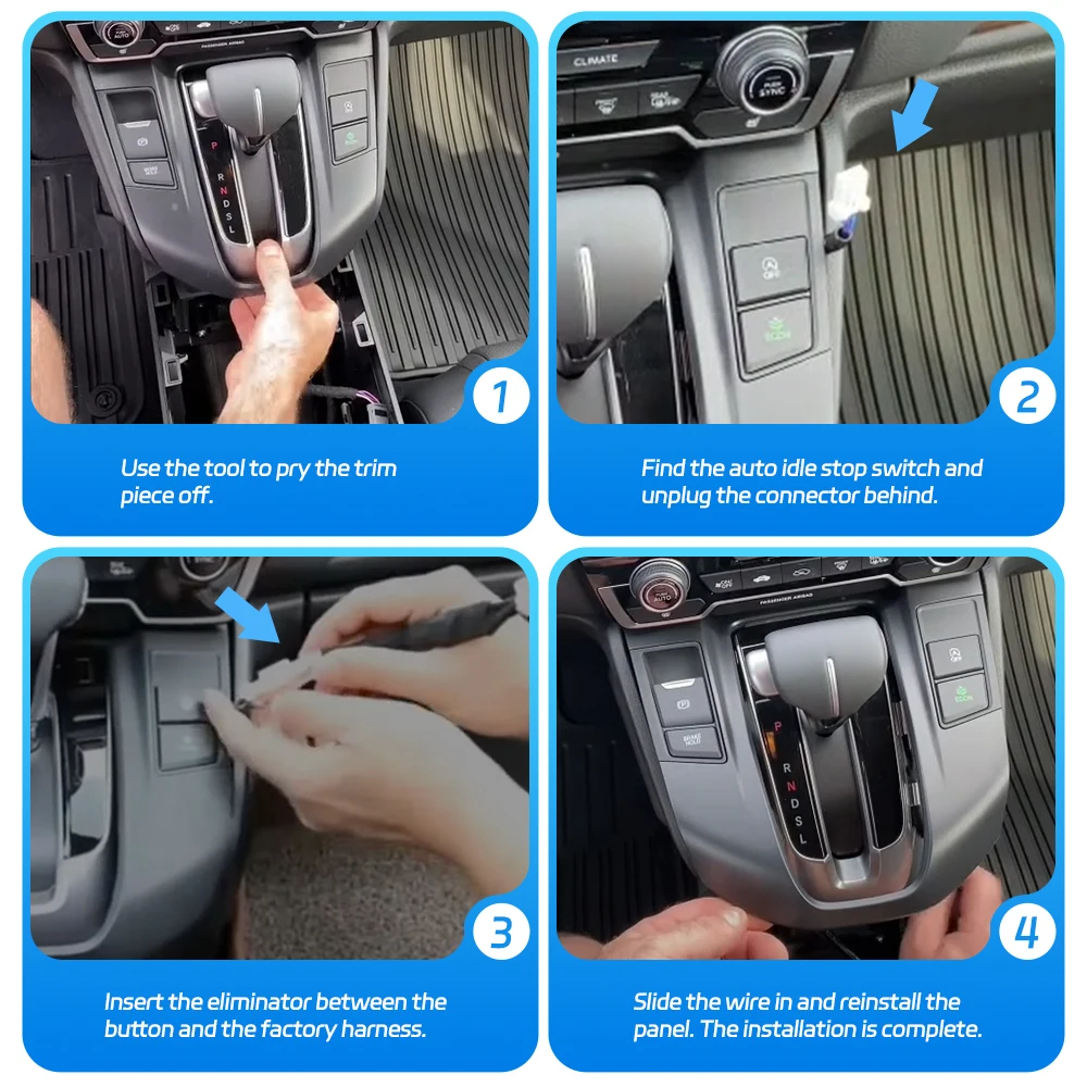 Для Honda CR-V CRV 2020 2021 2022 подтяжка лица система автоматического запуска и остановки