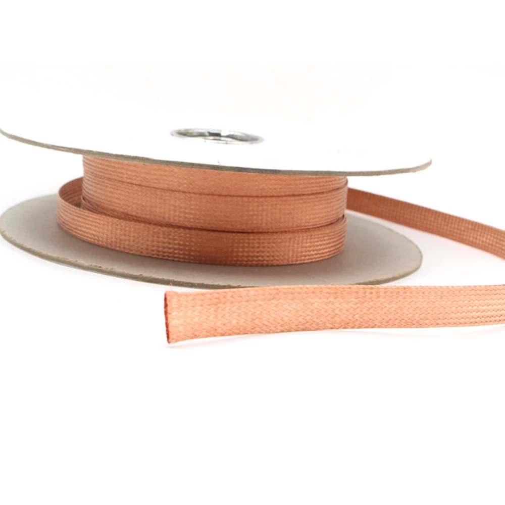 1/2/5 м плетеная муфта из чистой меди 4 6 8 10 16 18 22 28 мм расширяемая металлическая