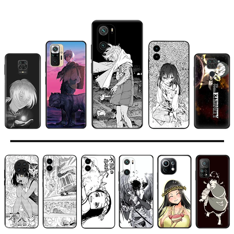

Anime To Your Eternity Silicone Black Phone Cases For Xiaomi Mi 11T Pro 11 10 Note10 A2 10T 8 Lite 5G 11i 9T CC9 9 9Se Cover