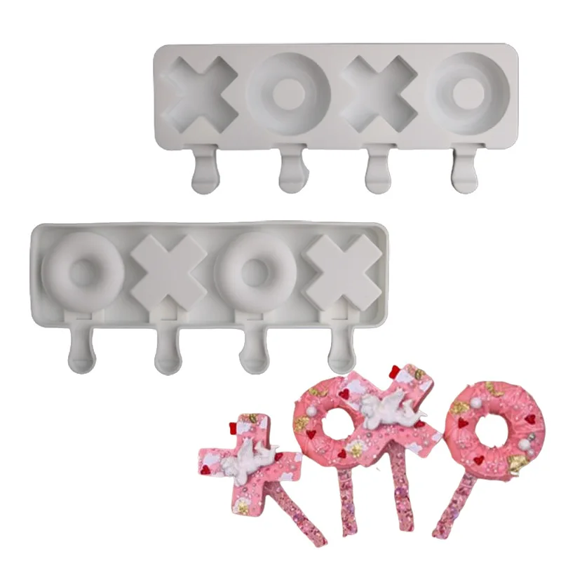 

Силиконовая форма для мороженого с симпатичным медведем XO, инструмент «сделай сам» для фруктового льда