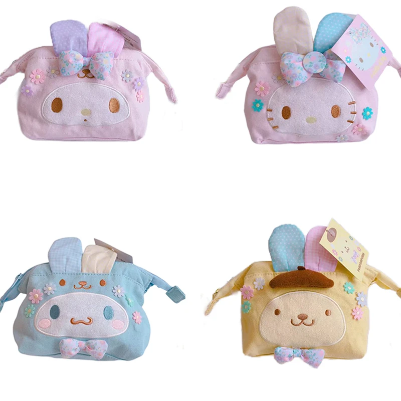 

Cartoon Cute Soft Cloth Ttkiy Series Styles Various Canvas Cosmetic Bag Storage Bag Clutch Bag for Girls Holiday Birthday Gifts