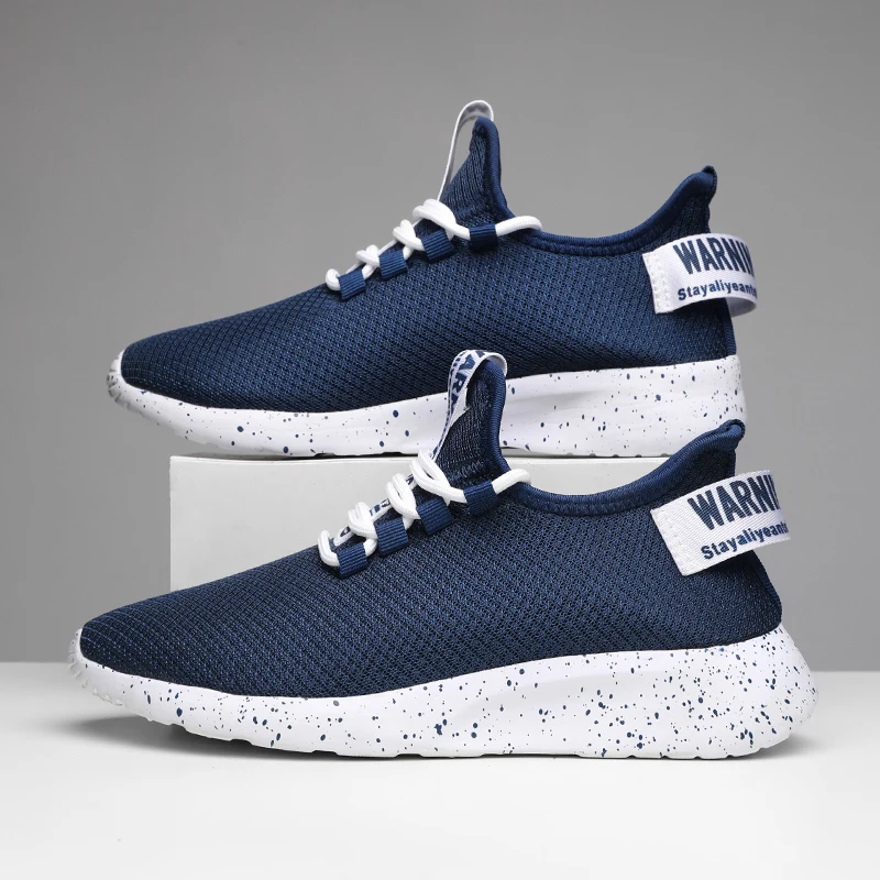 Men Sneakers Breathable Male Running Shoes Comfortable Black Men's Sneakers Lightweight Walking Jogging Men Athletic Sport Shoes