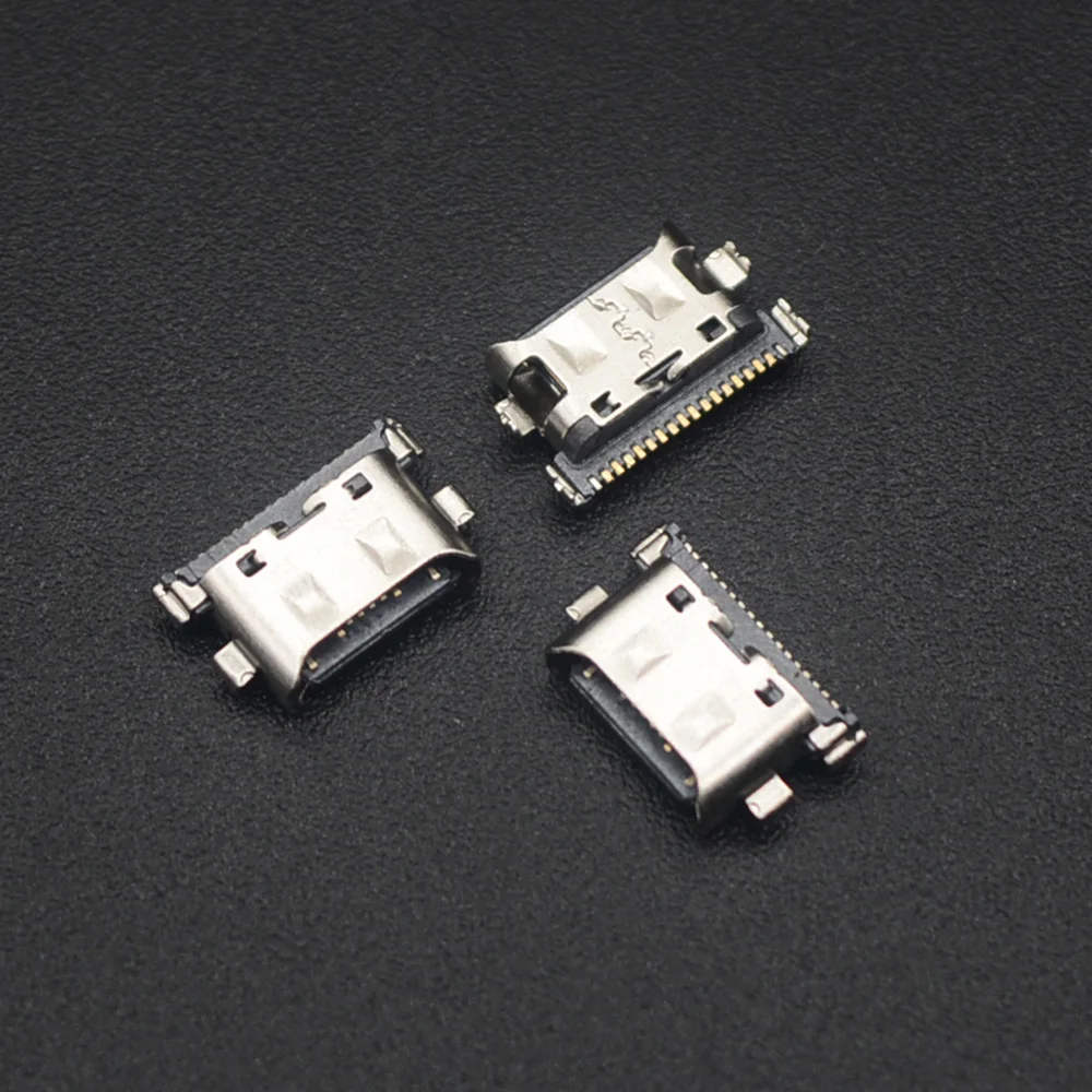

10pcs Type C 18Pin mini Connector Mobile Charing Port For Samsung Galaxy A20 A205F A30 A305F A40 A50 A505F A70 Micro USB Socket