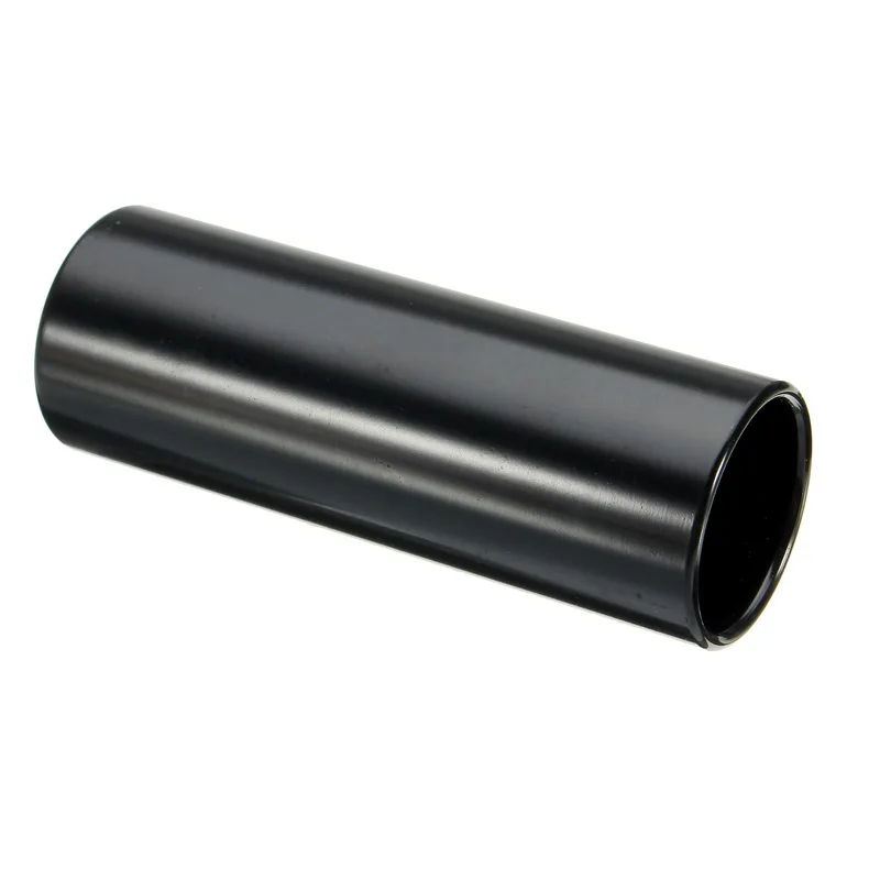 

1pc Guitar Slide Black Stainless Steel Finger