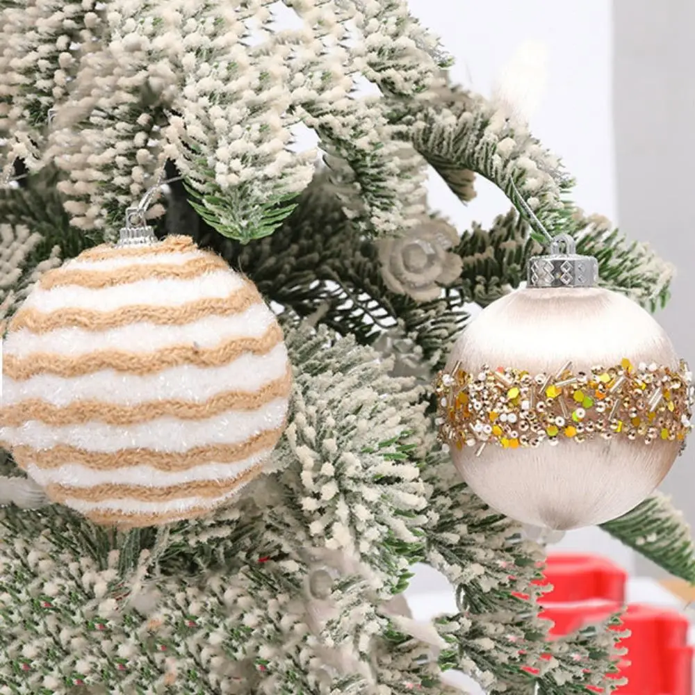 9 шт. 8 см набор рождественских шаров большая расписная подвеска для украшения