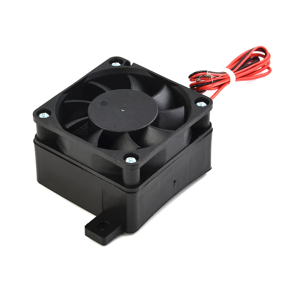 

Durable High Quality New PTC Air Heater Adapter Black Car Fan Ceramic Constant Temperature Heating Replacement
