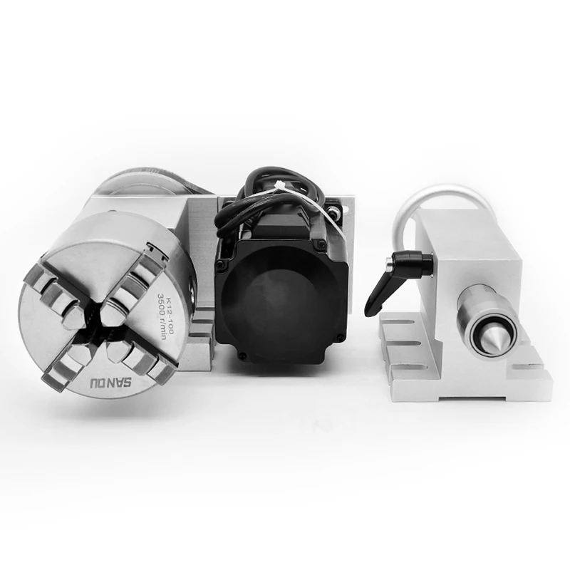 Шаговый двигатель NEMA23 набор для 4-й вращающейся оси постоянного тока 2N &amp DM556 +