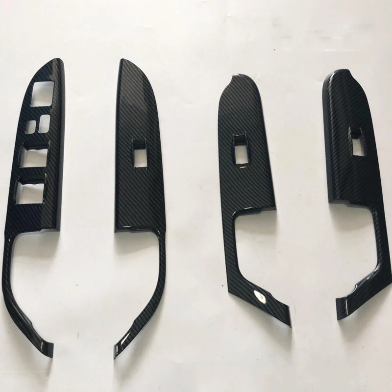 4 шт./компл. крышка переключателя подъема окна автомобиля из АБС-пластика